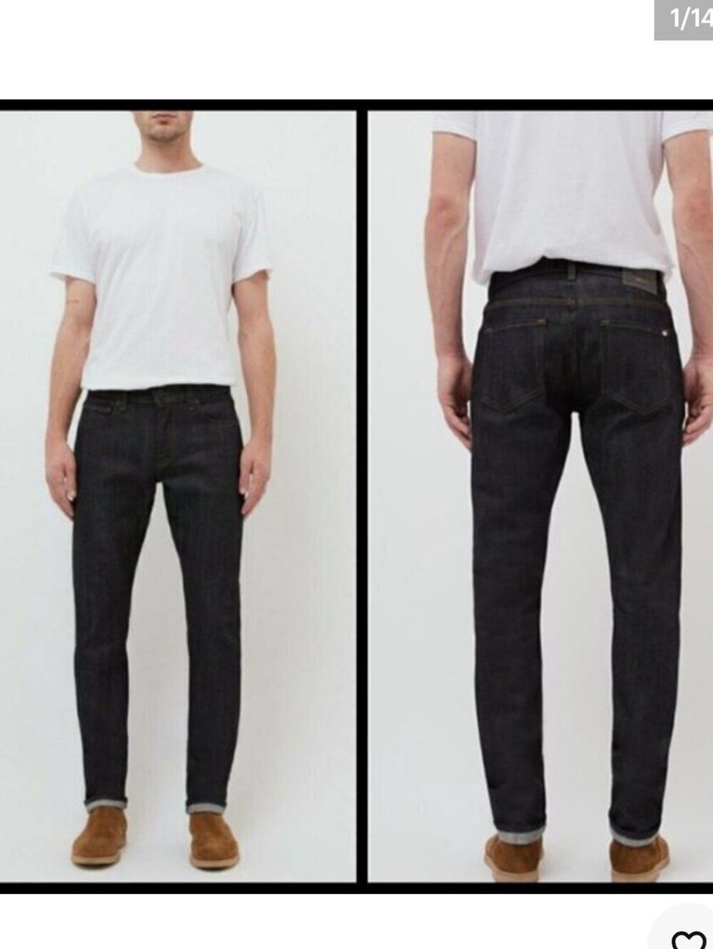 Baldwin Henley Slim Straight Jeans- Rare!